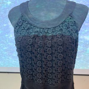 LONG BLACK CALVIN KLEIN DRESS 14